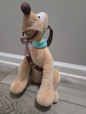 Authentic Disney Parks Pluto Plush Pirates Of The Caribbean With Keys 12”